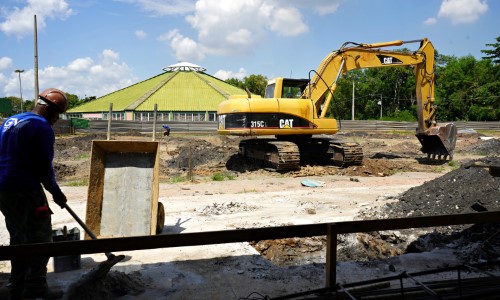 VR: em pouco mais de um mês de obras, novo Clube Hípico se aproxima da conclusão das fundações